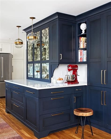 polo blue cabinets.